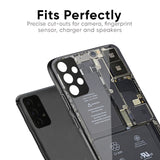 Skeleton Inside Glass Case for Oppo F27 Pro Plus