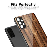 Timber Printed Glass Case for Redmi 12 5G