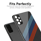 Carbon Inspired Glass Case for Oppo Reno7 5G