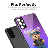 Gangsta Bear Glass Case for Oppo F19