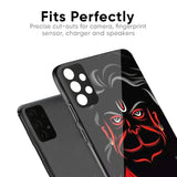 Lord Hanuman Glass Case For Oppo A38