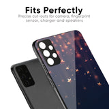 Falling Stars Glass Case For Oppo F27 Pro Plus