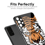 Angry Tiger Glass Case For IQOO Z9s Pro 5G