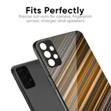 Diagonal Slash Pattern Glass Case for Redmi K50i 5G