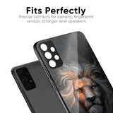 Devil Lion Glass Case for Samsung Galaxy S25 Plus 5G