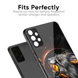 Aggressive Lion Glass Case for Oppo F27 Pro Plus