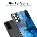 Gold Sprinkle Glass Case for Oppo F27 Pro Plus