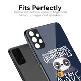 Struggling Panda Glass Case for Oppo F27 Pro Plus