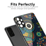 Owl Art Glass Case for Oppo F27 Pro Plus