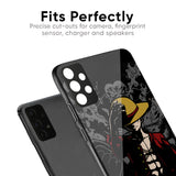 Dark Luffy Glass Case for Redmi Note 14 5G