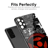 Sharingan Glass Case for Samsung Galaxy M55s