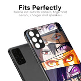 Anime Eyes Glass Case for Vivo V30e