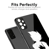 Monochrome Goku Glass Case for Oppo F27 Pro Plus