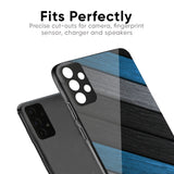 Multicolor Wooden Effect Glass Case for Oppo F27 Pro Plus