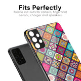 Multicolor Mandala Glass Case for Redmi Note 14 5G