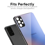 Blue Aura Glass Case for Oppo F27 Pro Plus