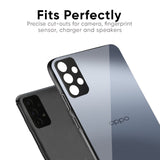 Space Grey Gradient Glass Case for Oppo F27 Pro Plus