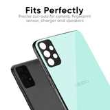 Teal Glass Case for Oppo F27 Pro Plus