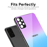 Unicorn Pattern Glass Case for Oppo F27 Pro Plus