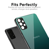 Palm Green Glass Case For Oppo F27 Pro Plus