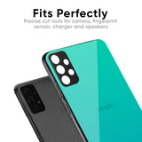 Cuba Blue Glass Case For Oppo F27 Pro Plus