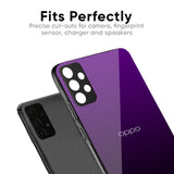 Harbor Royal Blue Glass Case For Oppo F27 Pro Plus