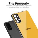 Fluorescent Yellow Glass case for Oppo F27 Pro Plus