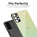 Mint Green Gradient Glass Case for Oppo F27 Pro Plus