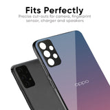 Pastel Gradient Glass Case for Oppo F27 Pro Plus