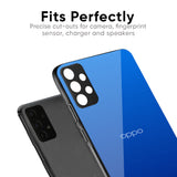 Egyptian Blue Glass Case for Oppo F27 Pro Plus