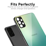 Dusty Green Glass Case for Oppo F27 Pro Plus