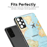 Fly Around The World Glass Case for Samsung Galaxy A04