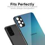 Sea Theme Gradient Glass Case for Samsung Galaxy A26 5G