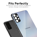 Light Sky Texture Glass Case for Samsung Galaxy A04