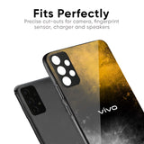 Gold Gradient Glass Case for Vivo Y300 5G