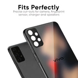 Dark Gradient Glass Case for Vivo Y300 5G