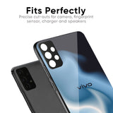 Blue Waves Glass Case for Vivo Y300 5G