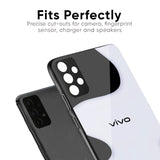 Wheat Cream Wavy Glass Case for Vivo V40 5G