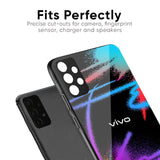 Brushy Color Glass Case for Vivo T3 Pro 5G