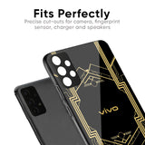 Sacred Logo Glass Case for Vivo V30e