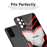 Quantum Suit Glass Case For Vivo V30e