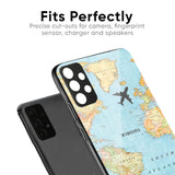 Fly Around The World Glass Case for Redmi Note 14 5G