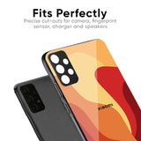Magma Color Pattern Glass Case for Redmi K50i 5G