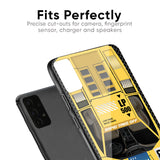 Yellow Racing Car Glass Case for Samsung Galaxy Note 9