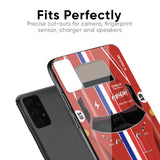 Racing Vintage Glass Case for Oppo Reno 3