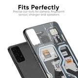 Retro Futuristic Glass Case for Samsung Galaxy S10