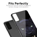 Angry Black Leopard Glass Case for Oppo F11 Pro