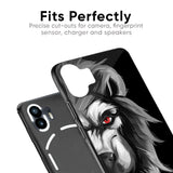 Wild Lion Glass Case for Nothing Phone 2a Plus