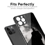 Dark Warrior Hero Glass Case for iPhone 16 Pro