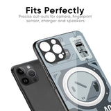 Modern Technology Glass Case for iPhone 13 mini